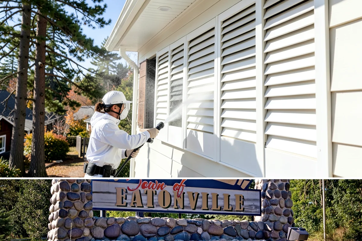 Asphalt Shingle Roof Cleaning in Eatonville, Pierce County, WA - Plan shingle treatments for the drier summer window when solutions can fully break the algae down.