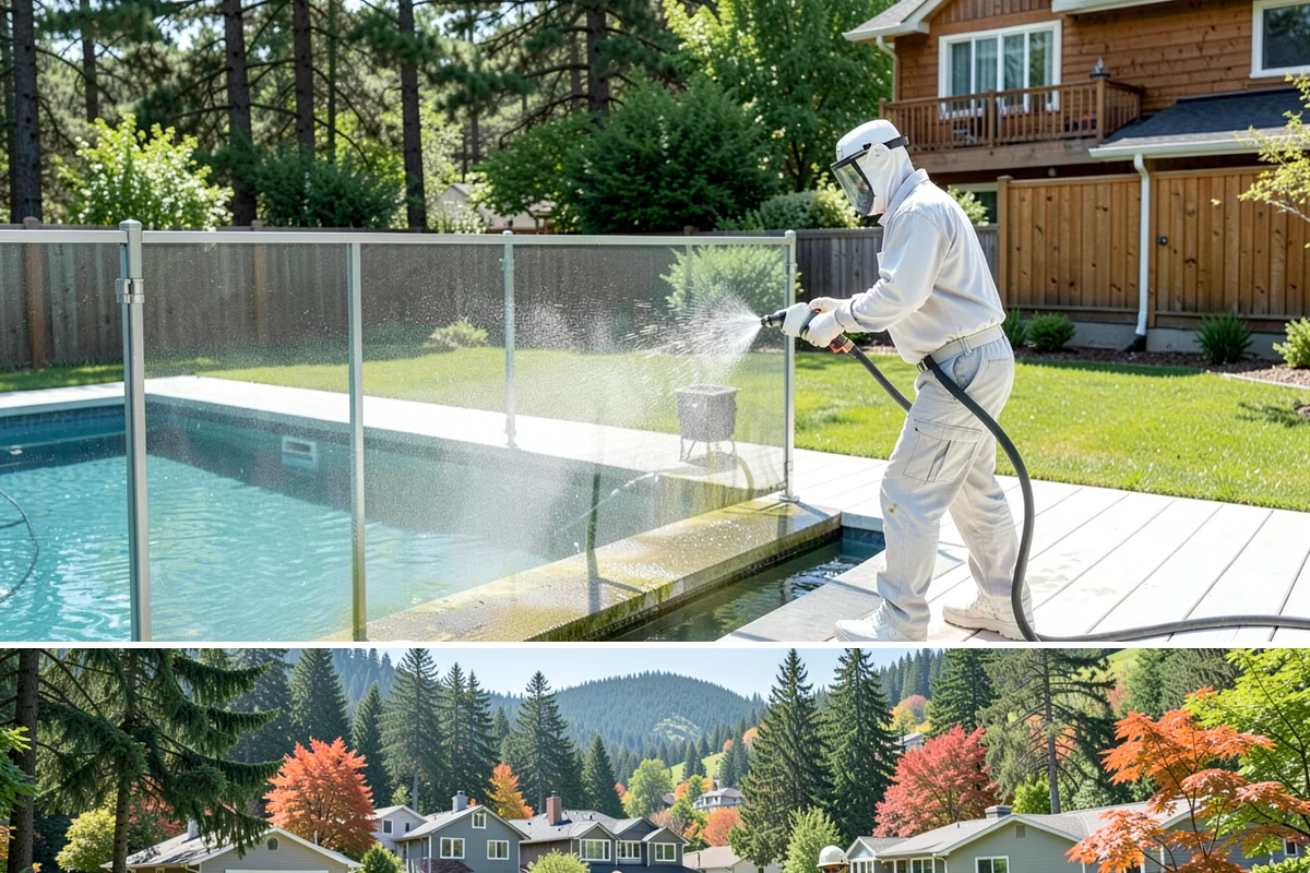 Asphalt Shingle Roof Cleaning in Fircrest, Pierce County, WA - Plan shingle treatments for the drier summer window when solutions can fully break the algae down.