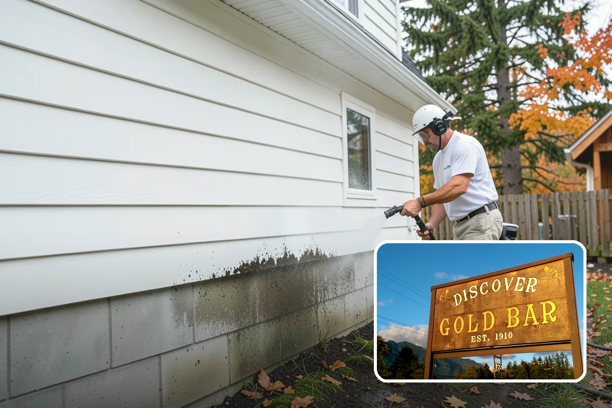 Asphalt Shingle Roof Cleaning in Gold Bar, Snohomish County, WA - Eliminates unsightly black streaks and restores an even roof color