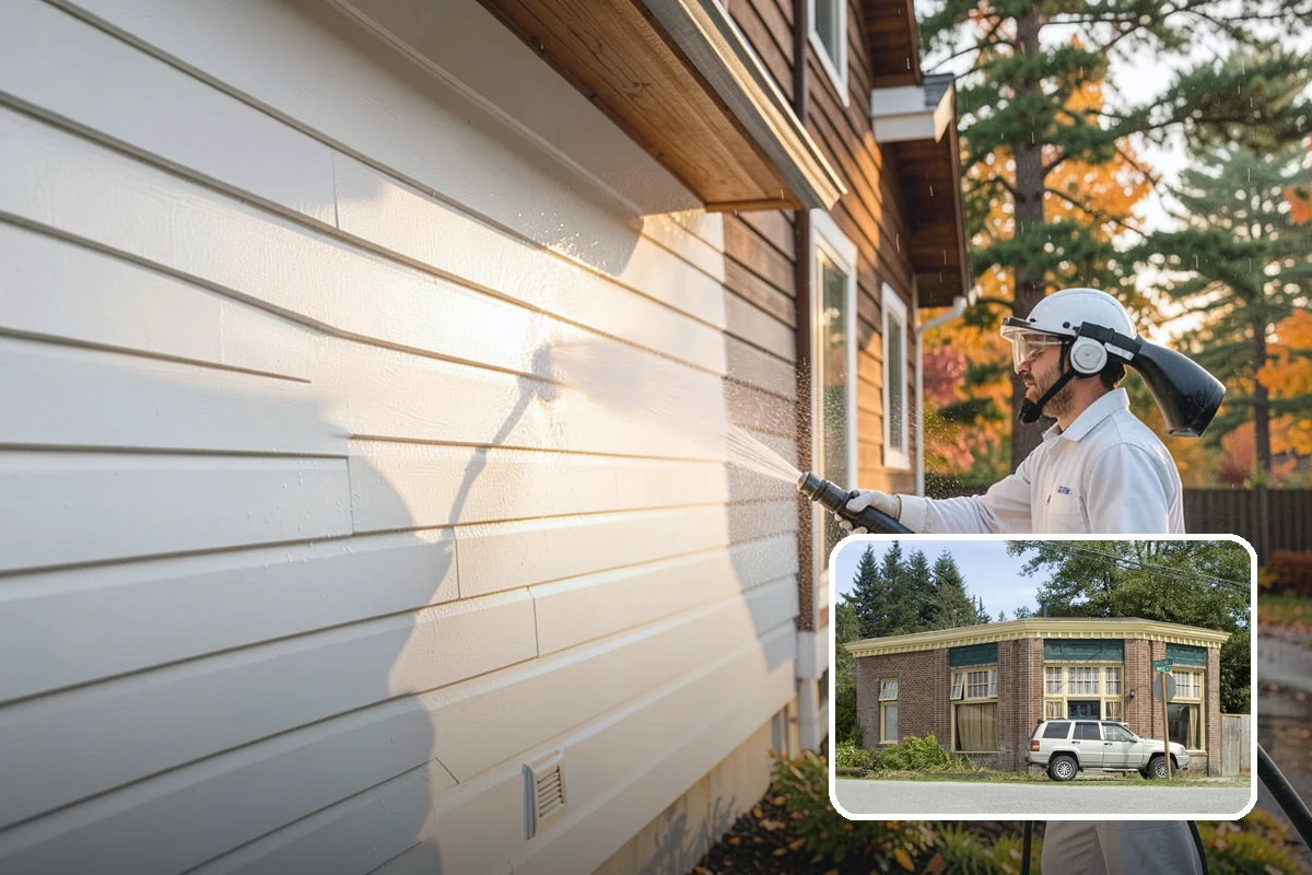 Asphalt Shingle Roof Cleaning in Hamilton, Skagit County, WA - Eliminates unsightly black streaks and restores an even roof color