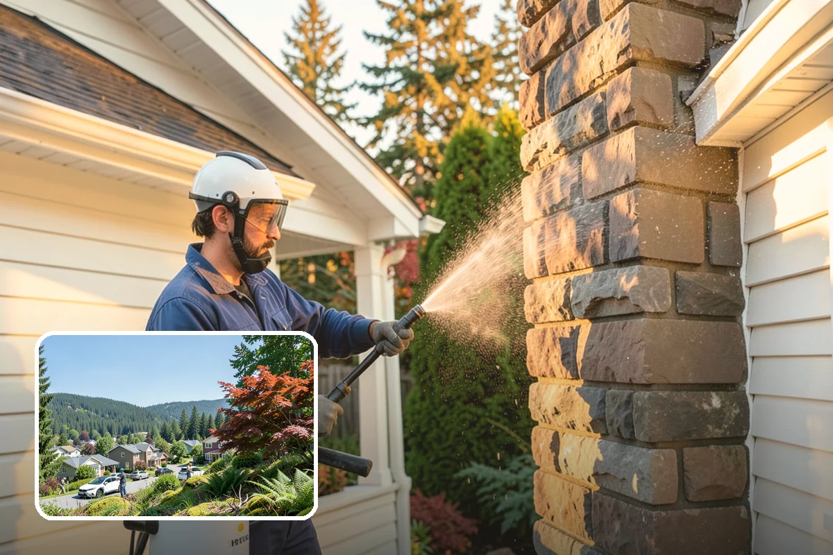 Asphalt Shingle Roof Cleaning in Index, Snohomish County, WA - Eliminates unsightly black streaks and restores an even roof color