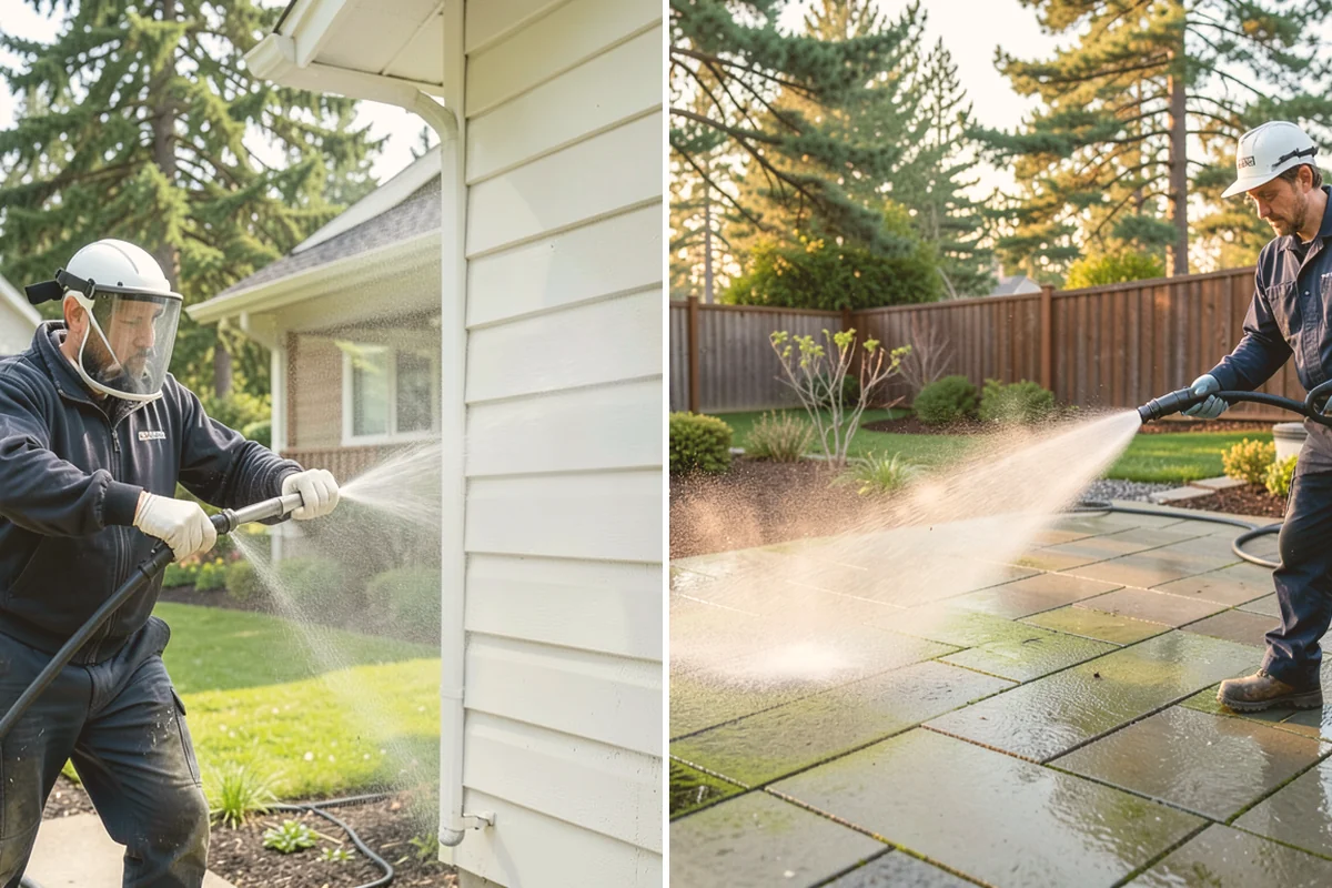 Asphalt Shingle Roof Cleaning in Index, Snohomish County, WA - Walk the roof to note streaking, moss clumps, and worn areas