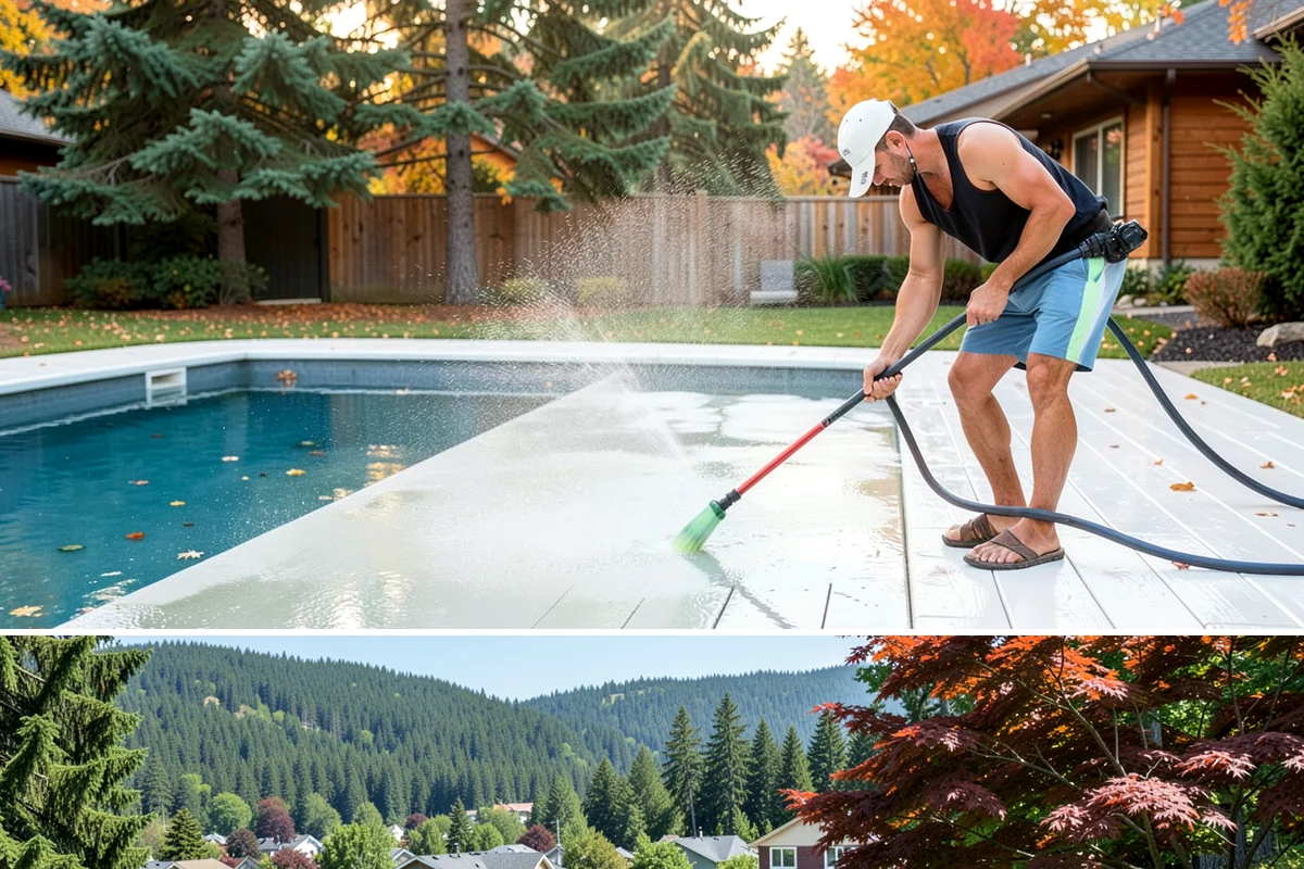 Asphalt Shingle Roof Cleaning in Index, Snohomish County, WA - Plan shingle treatments for the drier summer window when solutions can fully break the algae down.