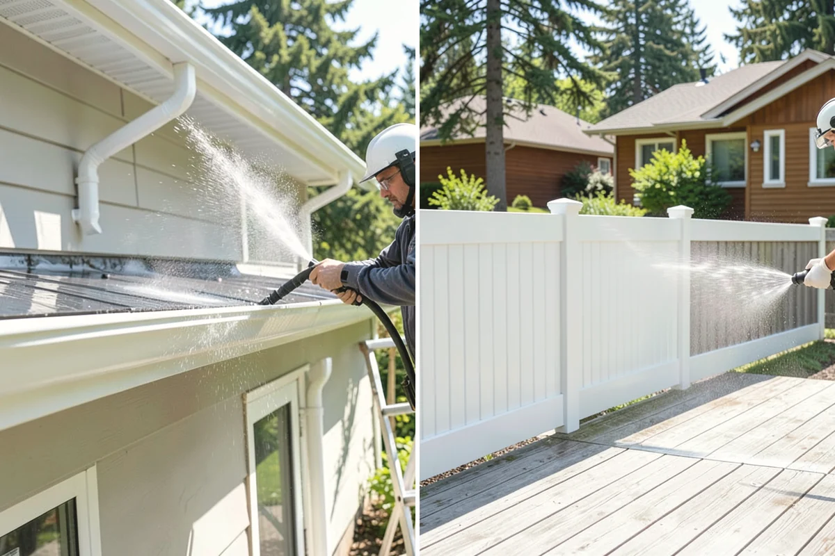 Asphalt Shingle Roof Cleaning in Issaquah, King County, WA - Walk the roof to note streaking, moss clumps, and worn areas