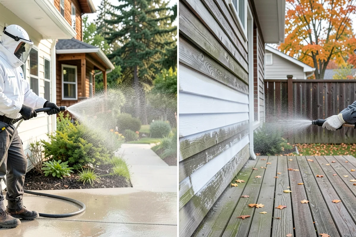 Asphalt Shingle Roof Cleaning in Kenmore, King County, WA - Walk the roof to note streaking, moss clumps, and worn areas