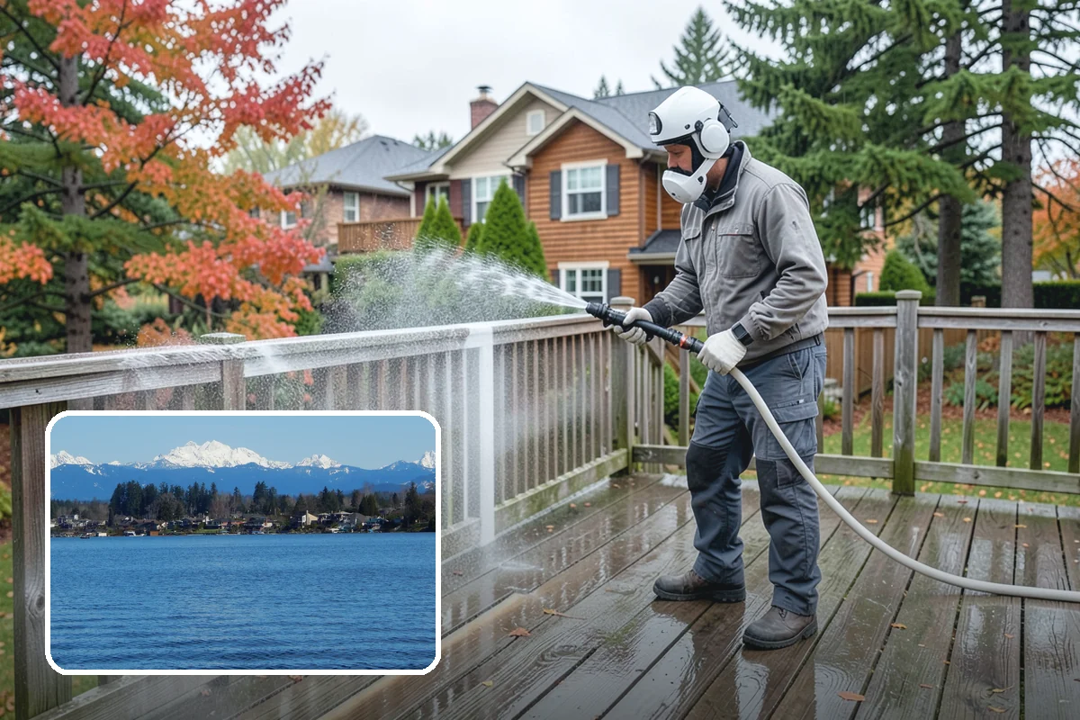 Asphalt Shingle Roof Cleaning in Lake Stevens, Snohomish County, WA - Eliminates unsightly black streaks and restores an even roof color