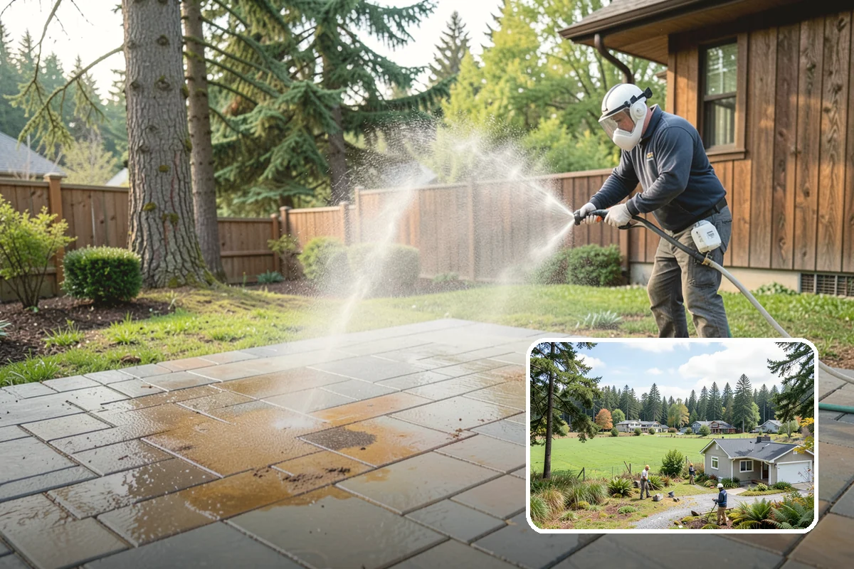 Asphalt Shingle Roof Cleaning in Lyman, Skagit County, WA - Eliminates unsightly black streaks and restores an even roof color