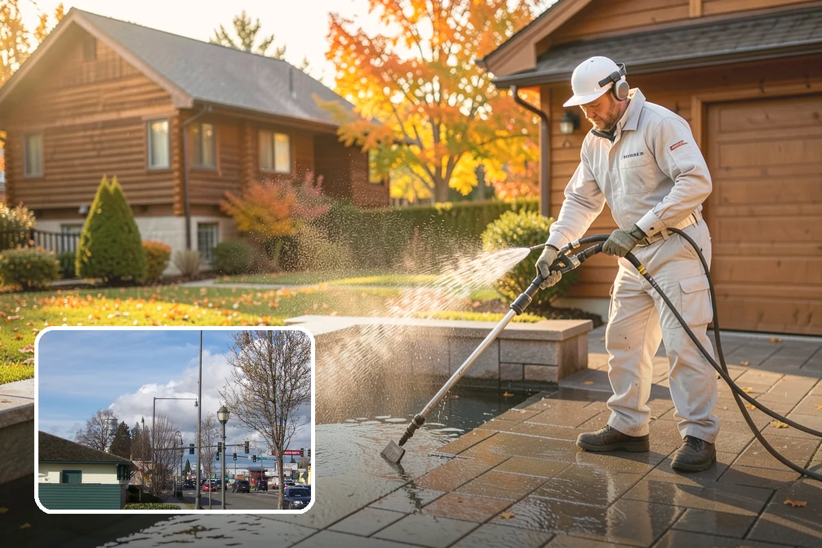 Asphalt Shingle Roof Cleaning in Marysville, Snohomish County, WA - Eliminates unsightly black streaks and restores an even roof color
