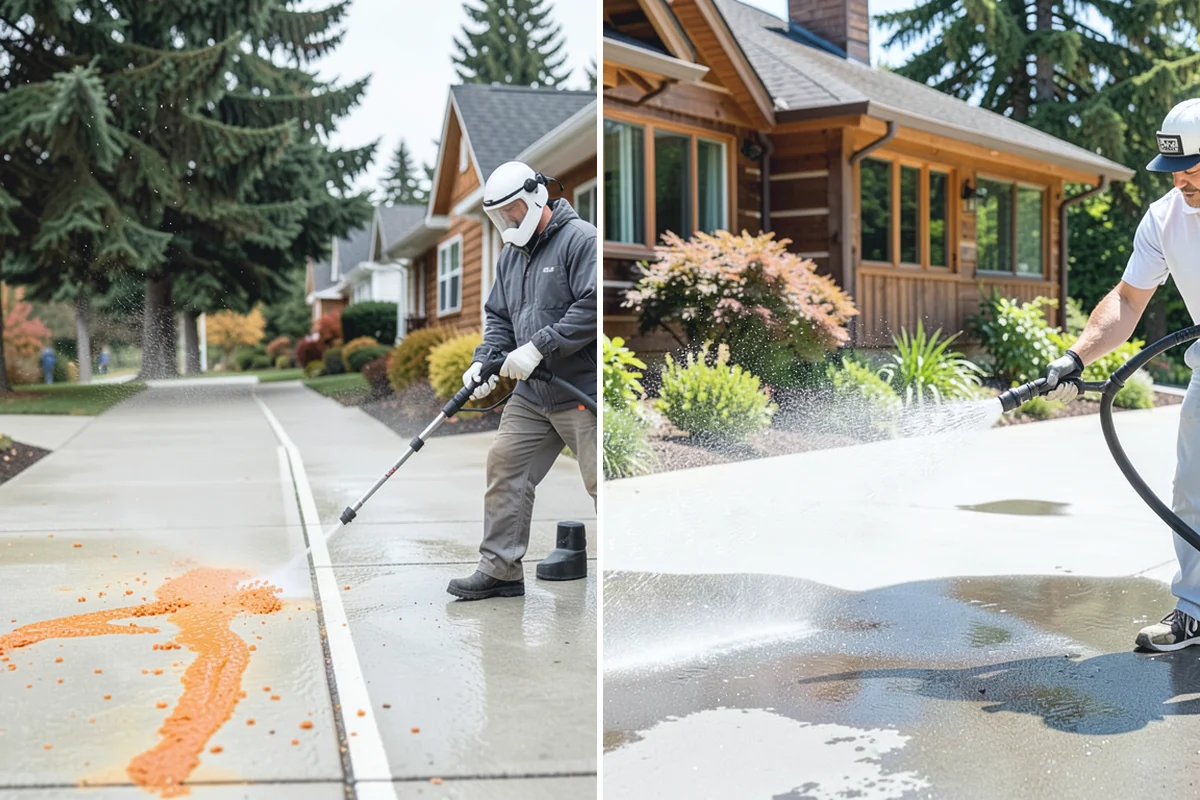 Asphalt Shingle Roof Cleaning in Marysville, Snohomish County, WA - Walk the roof to note streaking, moss clumps, and worn areas