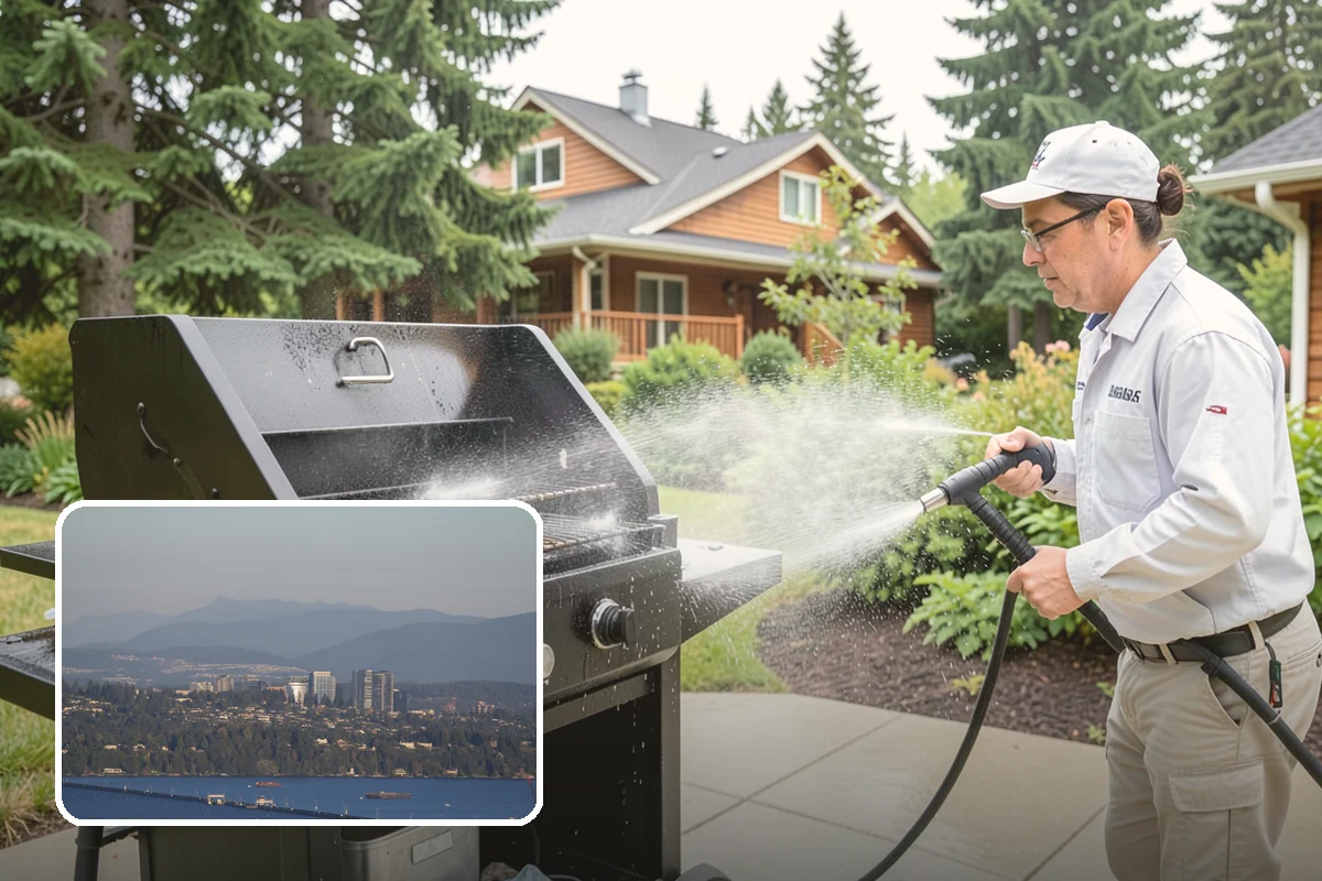 Asphalt Shingle Roof Cleaning in Medina, King County, WA - Eliminates unsightly black streaks and restores an even roof color