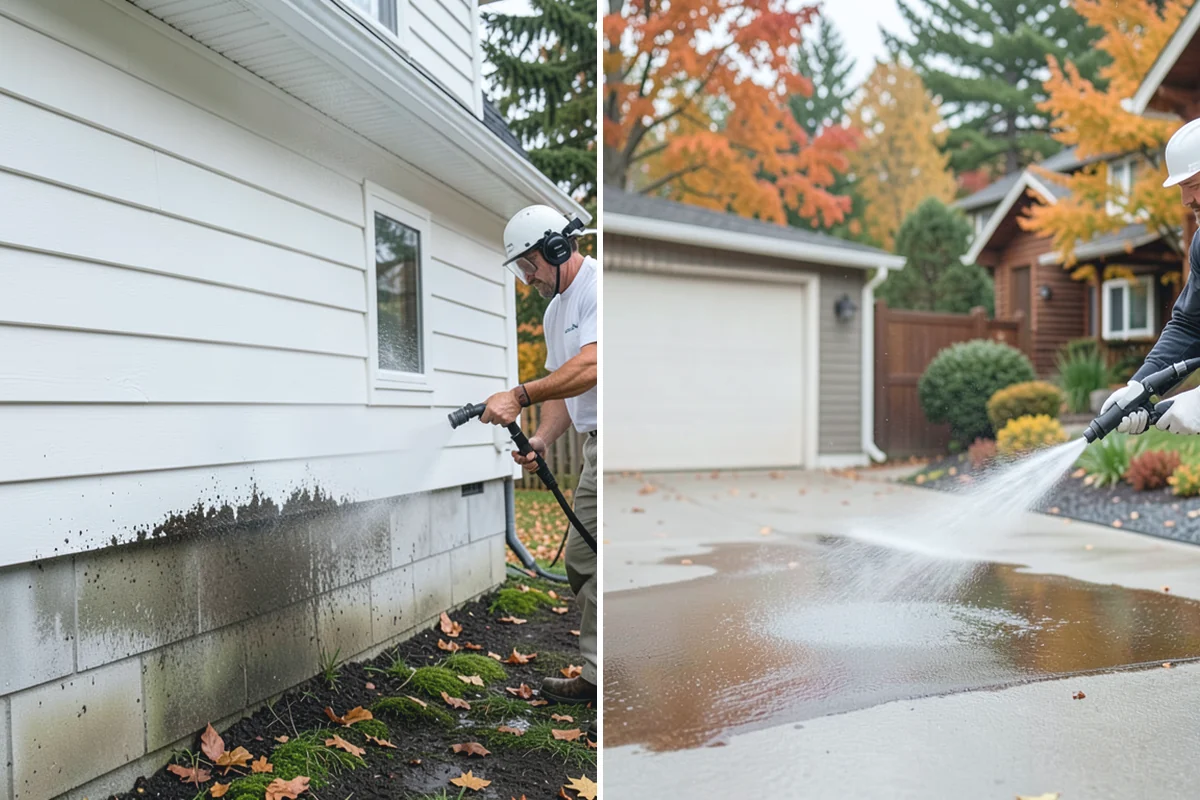 Asphalt Shingle Roof Cleaning in Medina, King County, WA - Walk the roof to note streaking, moss clumps, and worn areas
