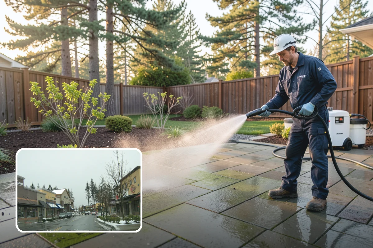 Asphalt Shingle Roof Cleaning in Mill Creek, Snohomish County, WA - Eliminates unsightly black streaks and restores an even roof color