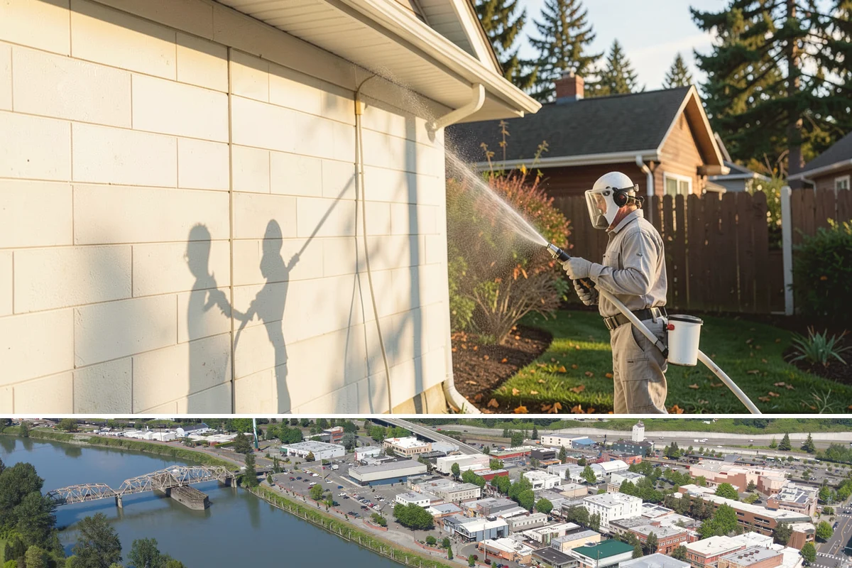 Asphalt Shingle Roof Cleaning in Mount Vernon, Skagit County, WA - Plan shingle treatments for the drier summer window when solutions can fully break the algae down.