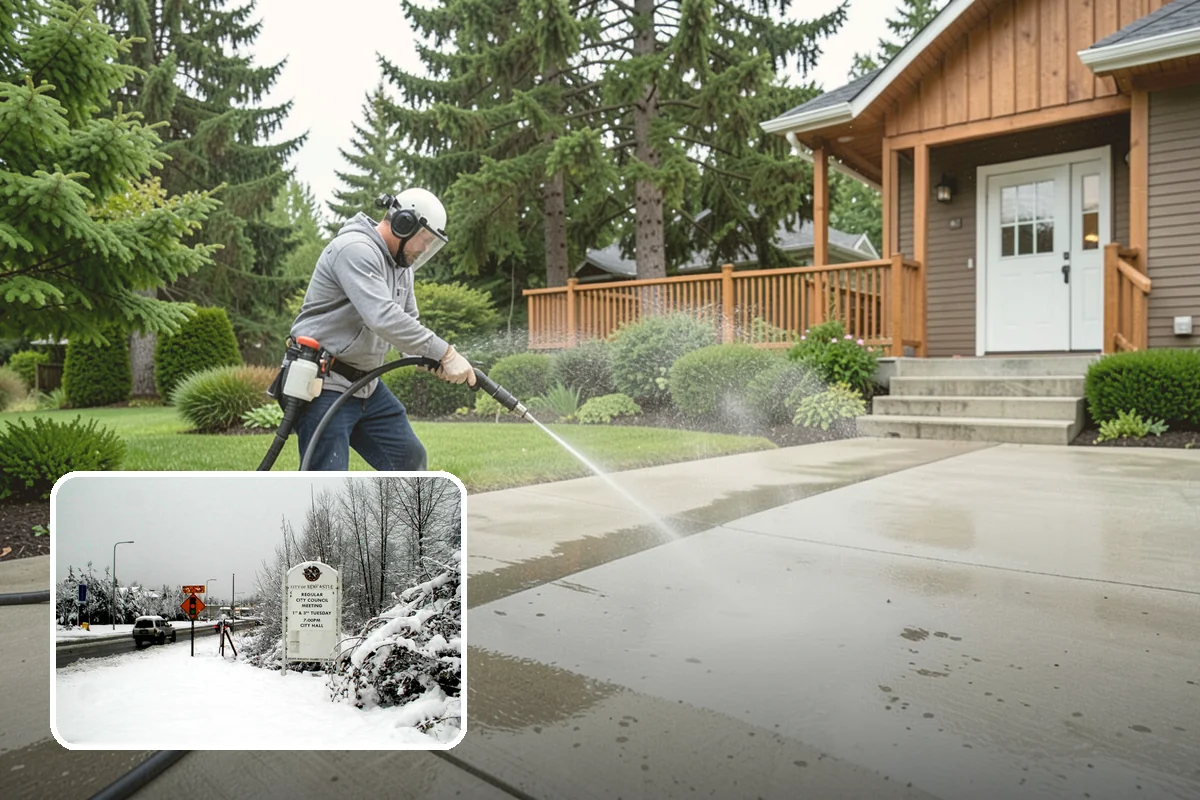Asphalt Shingle Roof Cleaning in Newcastle, King County, WA - Eliminates unsightly black streaks and restores an even roof color