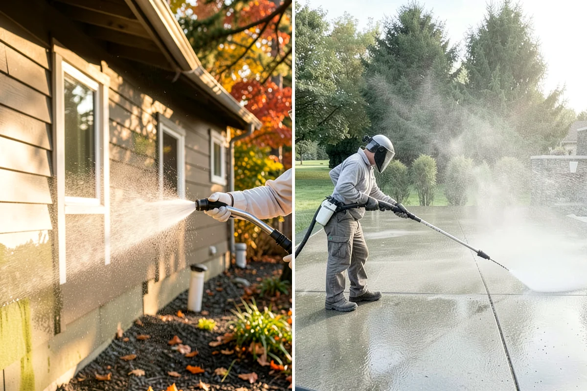 Asphalt Shingle Roof Cleaning in Normandy Park, King County, WA - Walk the roof to note streaking, moss clumps, and worn areas