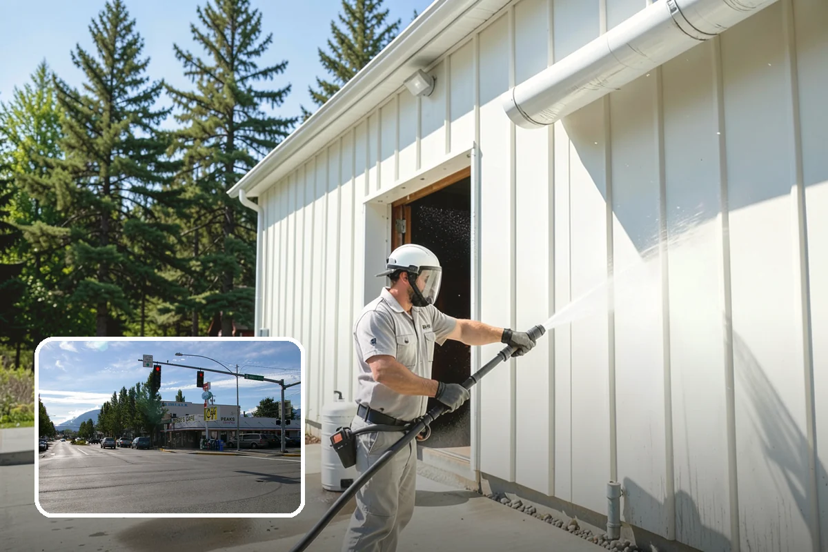 Asphalt Shingle Roof Cleaning in North Bend, King County, WA - Eliminates unsightly black streaks and restores an even roof color