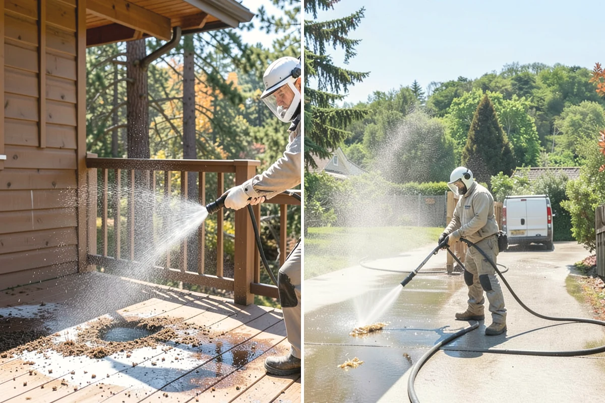 Asphalt Shingle Roof Cleaning in Oak Harbor, Island County, WA - Walk the roof to note streaking, moss clumps, and worn areas