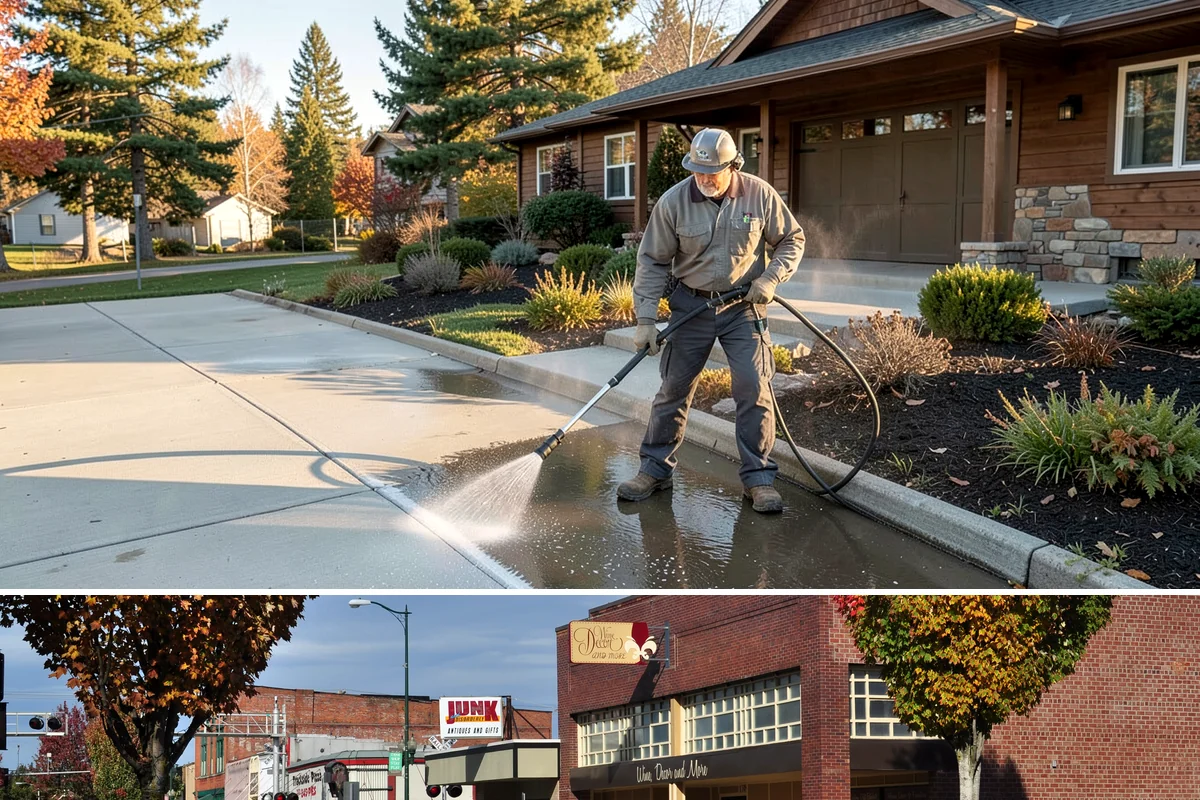 Asphalt Shingle Roof Cleaning in Puyallup, Pierce County, WA - Plan shingle treatments for the drier summer window when solutions can fully break the algae down.