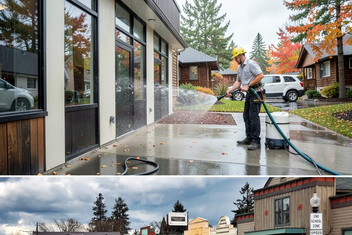 Asphalt Shingle Roof Cleaning in Roy, Pierce County, WA - Plan shingle treatments for the drier summer window when solutions can fully break the algae down.