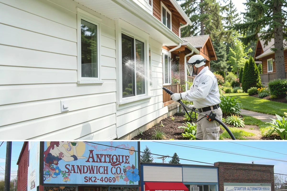 Asphalt Shingle Roof Cleaning in Ruston, Pierce County, WA - Plan shingle treatments for the drier summer window when solutions can fully break the algae down.