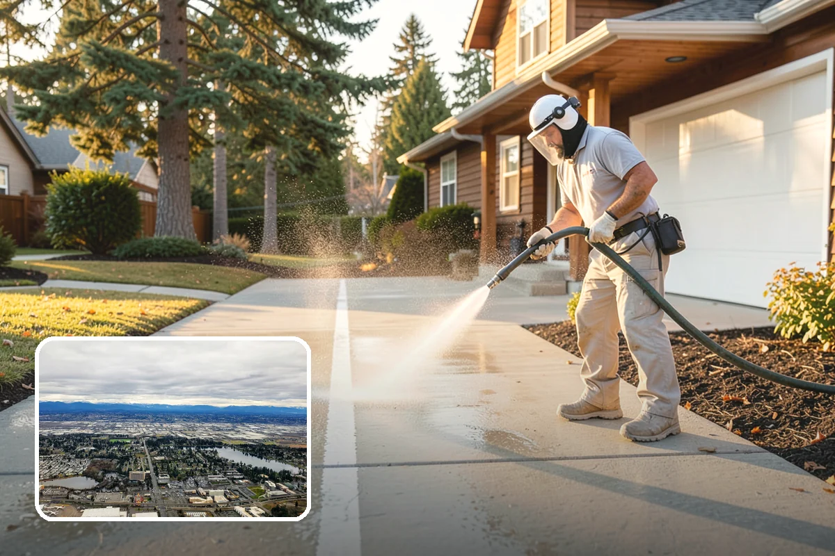 Asphalt Shingle Roof Cleaning in SeaTac, King County, WA - Eliminates unsightly black streaks and restores an even roof color