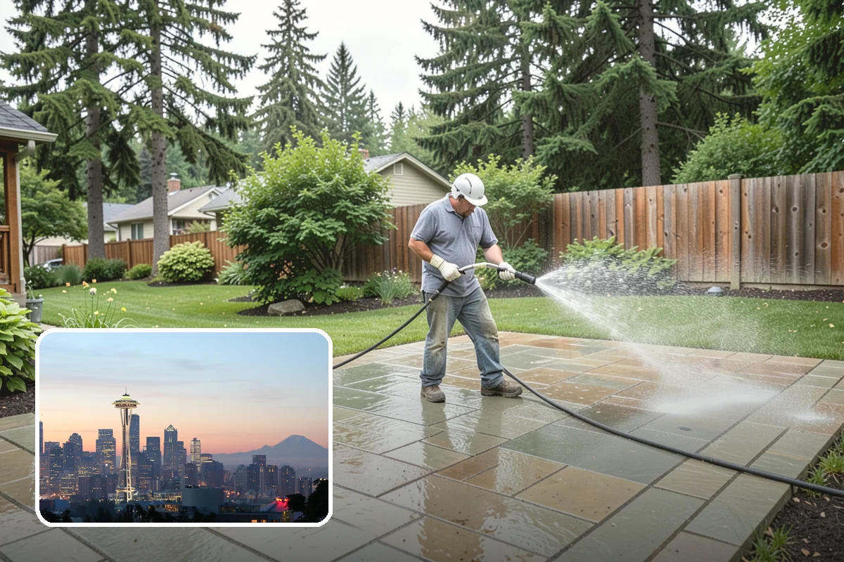 Asphalt Shingle Roof Cleaning in Seattle, King County, WA - Eliminates unsightly black streaks and restores an even roof color