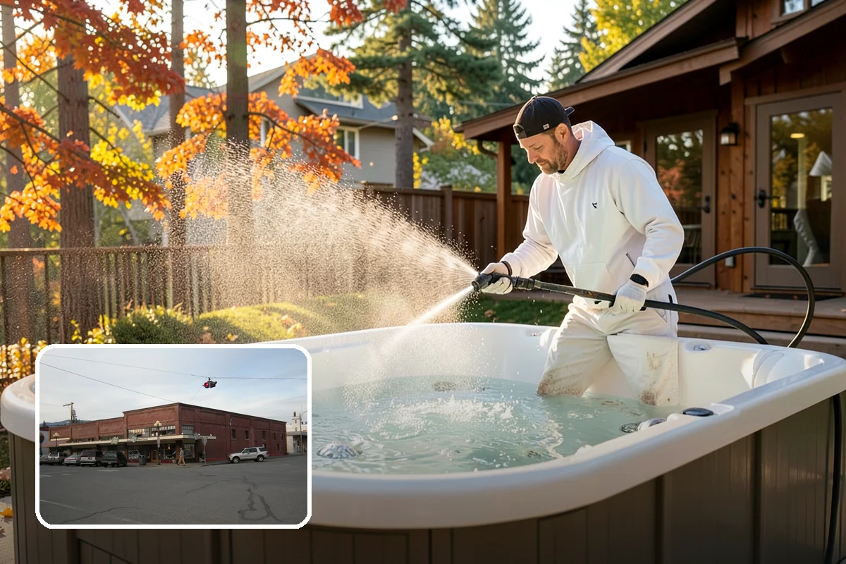 Asphalt Shingle Roof Cleaning in Sedro-Woolley, Skagit County, WA - Eliminates unsightly black streaks and restores an even roof color