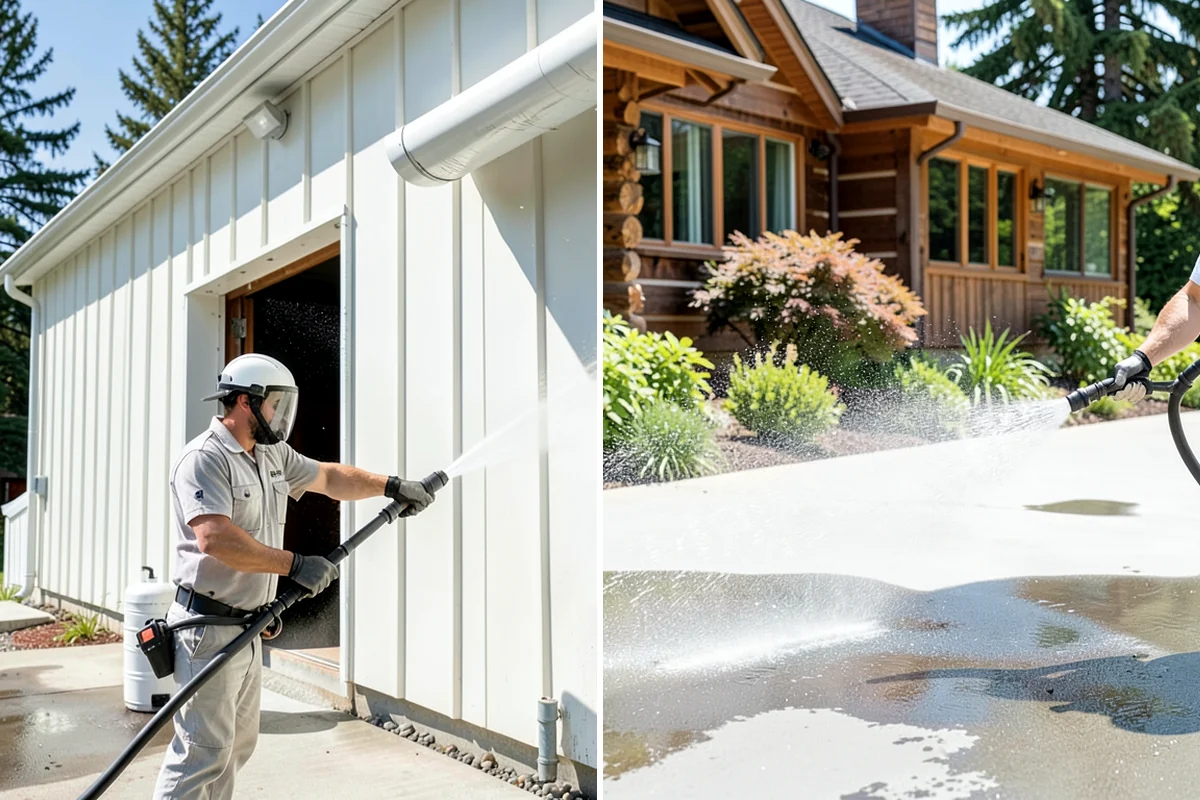 Asphalt Shingle Roof Cleaning in Sedro-Woolley, Skagit County, WA - Walk the roof to note streaking, moss clumps, and worn areas