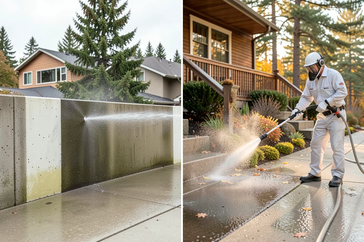 Asphalt Shingle Roof Cleaning in Shoreline, King County, WA - Walk the roof to note streaking, moss clumps, and worn areas