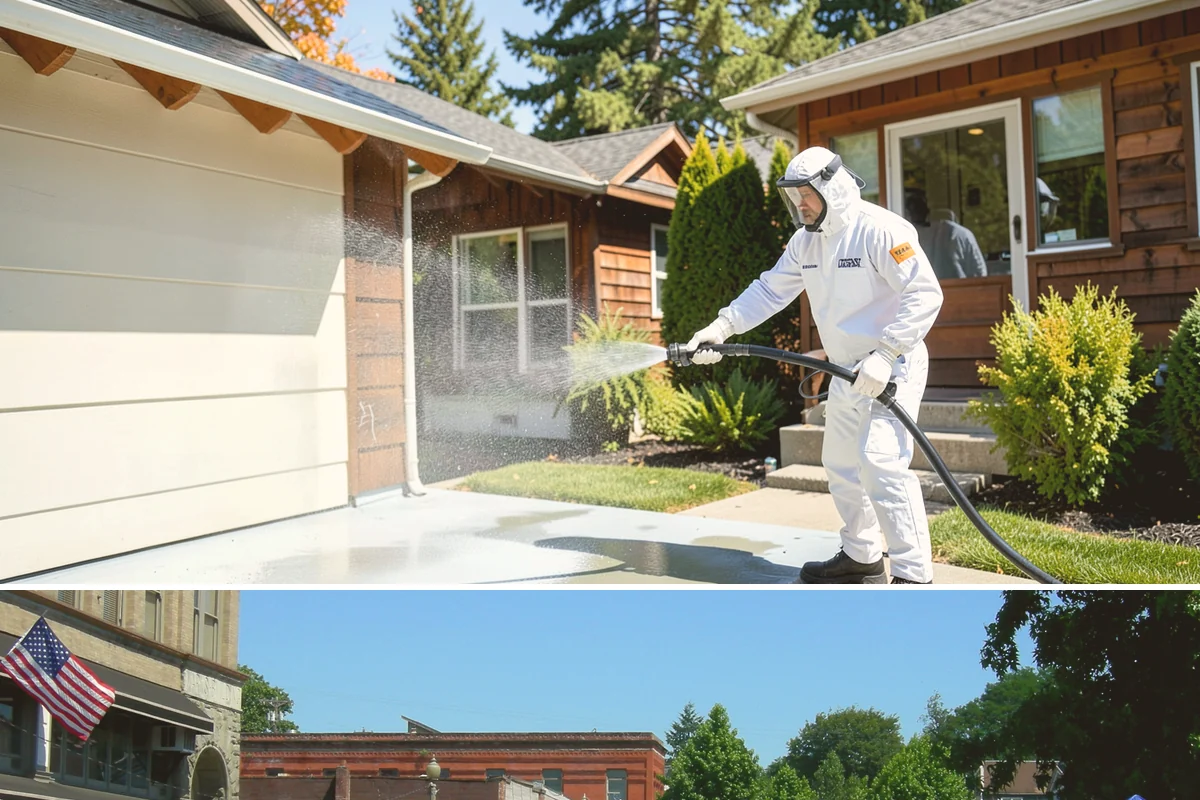 Asphalt Shingle Roof Cleaning in Snohomish, Snohomish County, WA - Plan shingle treatments for the drier summer window when solutions can fully break the algae down.