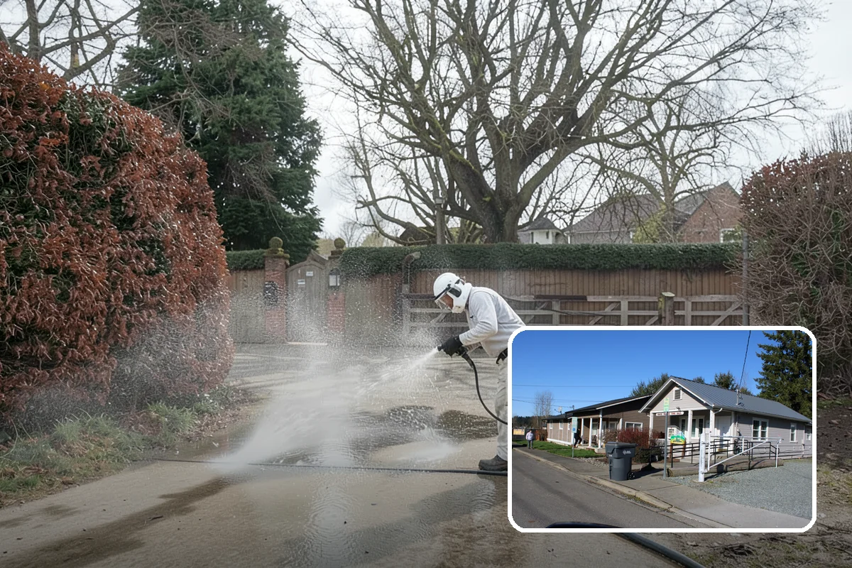Asphalt Shingle Roof Cleaning in South Prairie, Pierce County, WA - Eliminates unsightly black streaks and restores an even roof color