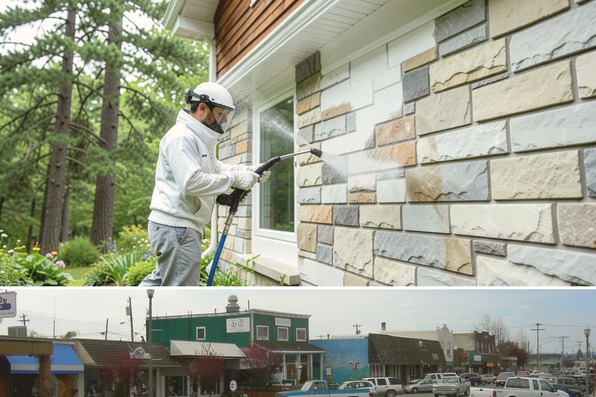 Asphalt Shingle Roof Cleaning in Stanwood, Snohomish County, WA - Plan shingle treatments for the drier summer window when solutions can fully break the algae down.