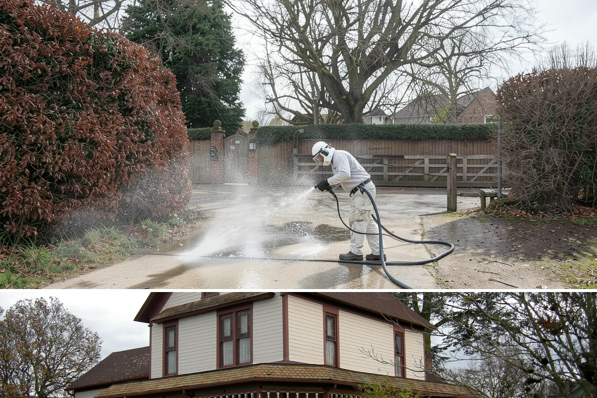 Asphalt Shingle Roof Cleaning in Sumner, Pierce County, WA - Plan shingle treatments for the drier summer window when solutions can fully break the algae down.