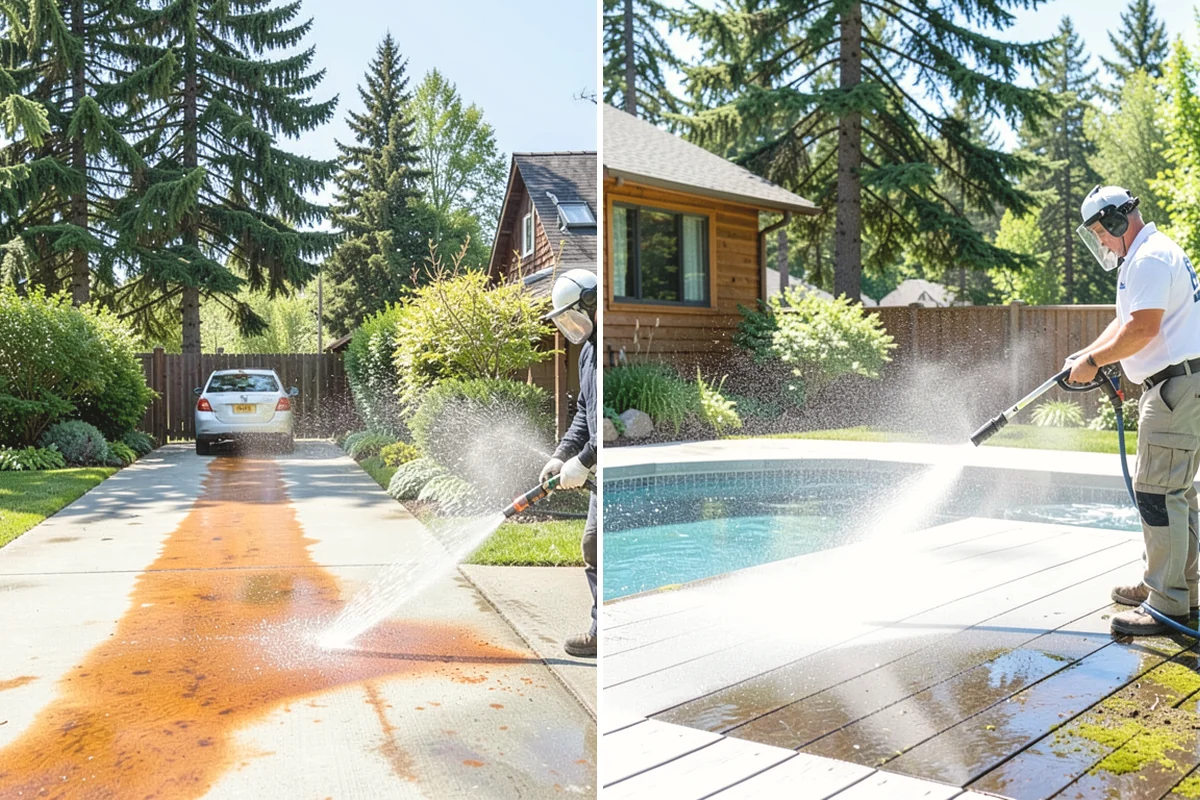 Asphalt Shingle Roof Cleaning in Tacoma, Pierce County, WA - Walk the roof to note streaking, moss clumps, and worn areas