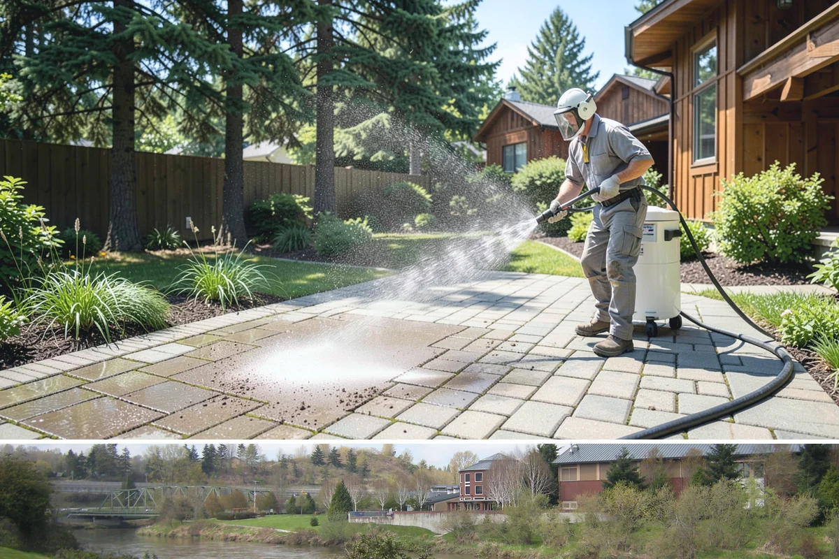 Asphalt Shingle Roof Cleaning in Tukwila, King County, WA - Plan shingle treatments for the drier summer window when solutions can fully break the algae down.