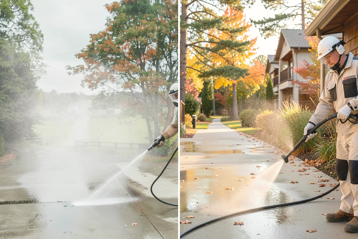 Asphalt Shingle Roof Cleaning in University Place, Pierce County, WA - Walk the roof to note streaking, moss clumps, and worn areas