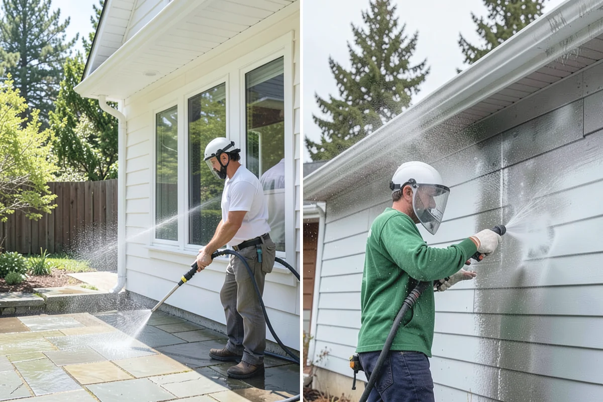 Asphalt Shingle Roof Cleaning in Wilkeson, Pierce County, WA - Walk the roof to note streaking, moss clumps, and worn areas