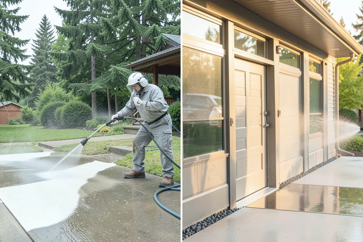 Awning Cleaning in Marysville, Snohomish County, WA - Dry-brush loose debris and spot-check fabric colorfastness