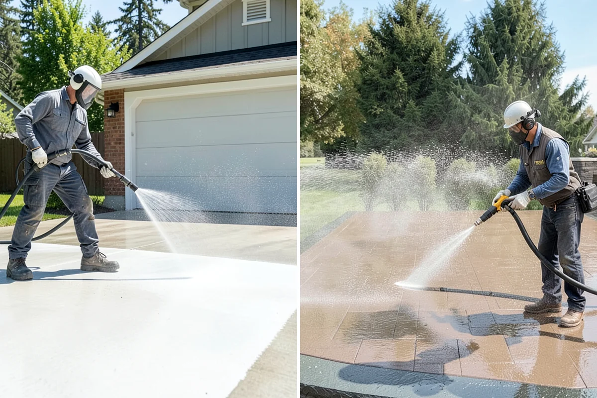 Awning Cleaning in Puyallup, Pierce County, WA - Dry-brush loose debris and spot-check fabric colorfastness