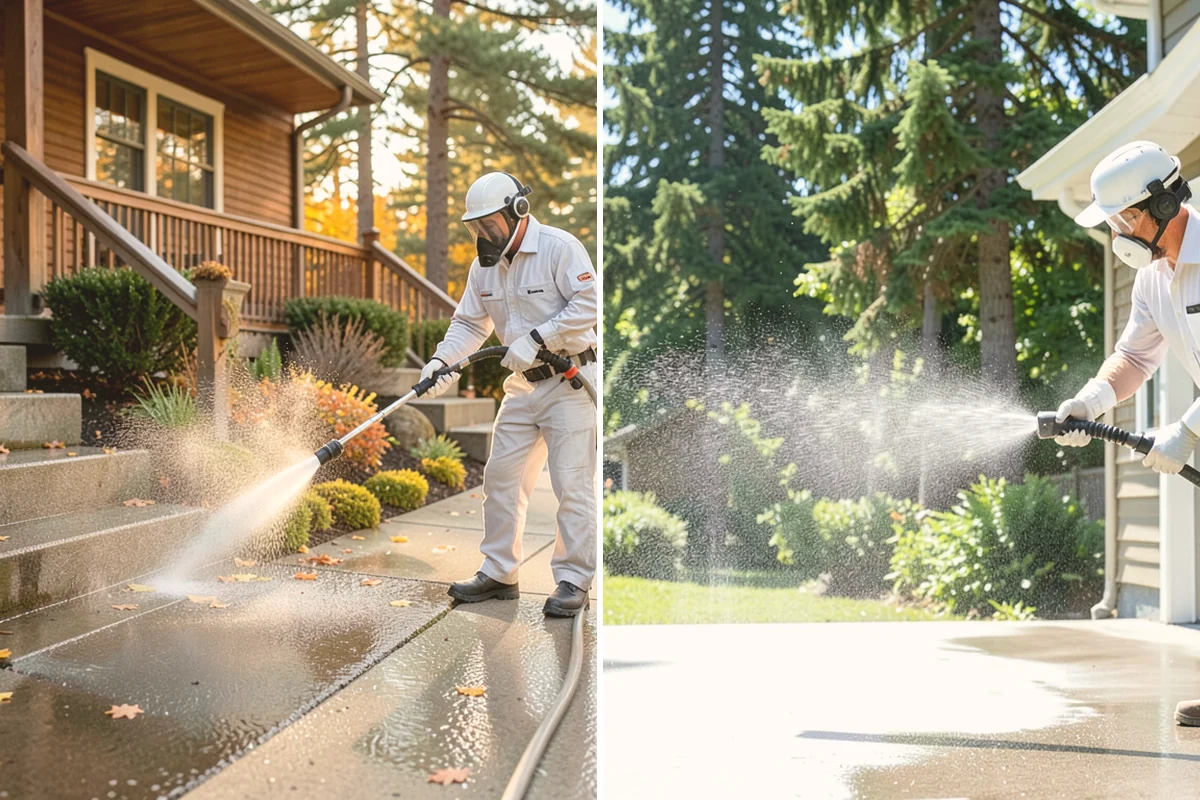 Awning Cleaning in Snohomish, Snohomish County, WA - Dry-brush loose debris and spot-check fabric colorfastness