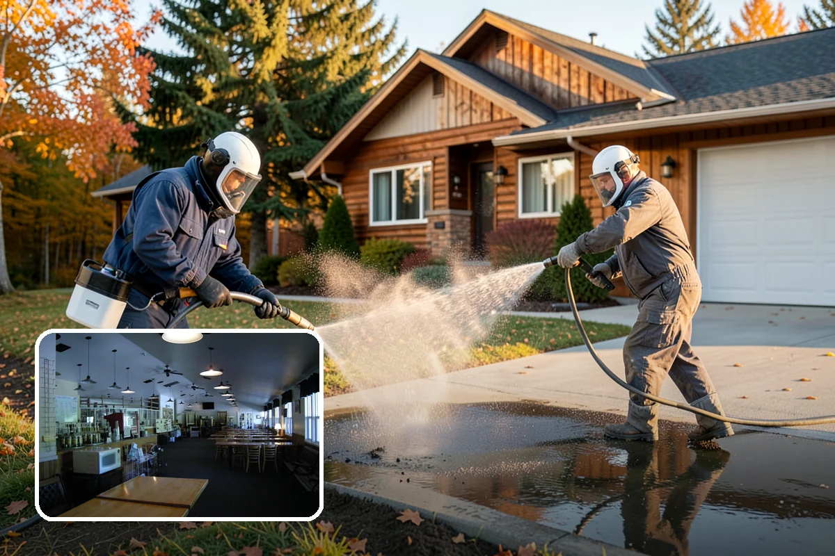 Backyard Pathway Cleaning in Black Diamond, King County, WA - Restores safe footing on shaded garden routes