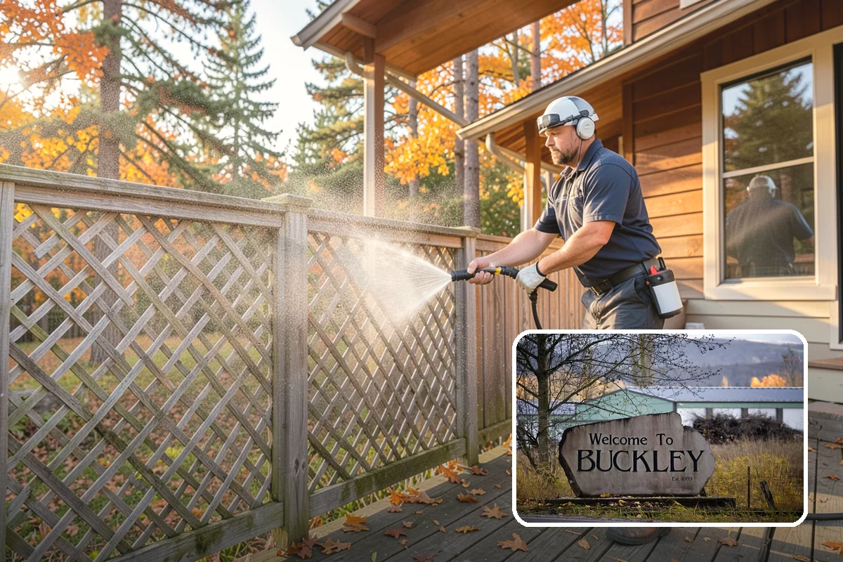 Backyard Pathway Cleaning in Buckley, Pierce County, WA - Restores safe footing on shaded garden routes
