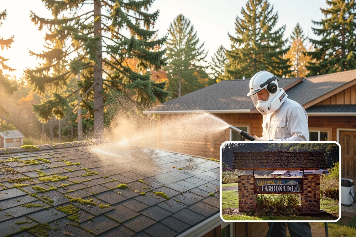 Backyard Pathway Cleaning in Carbonado, Pierce County, WA - Restores safe footing on shaded garden routes
