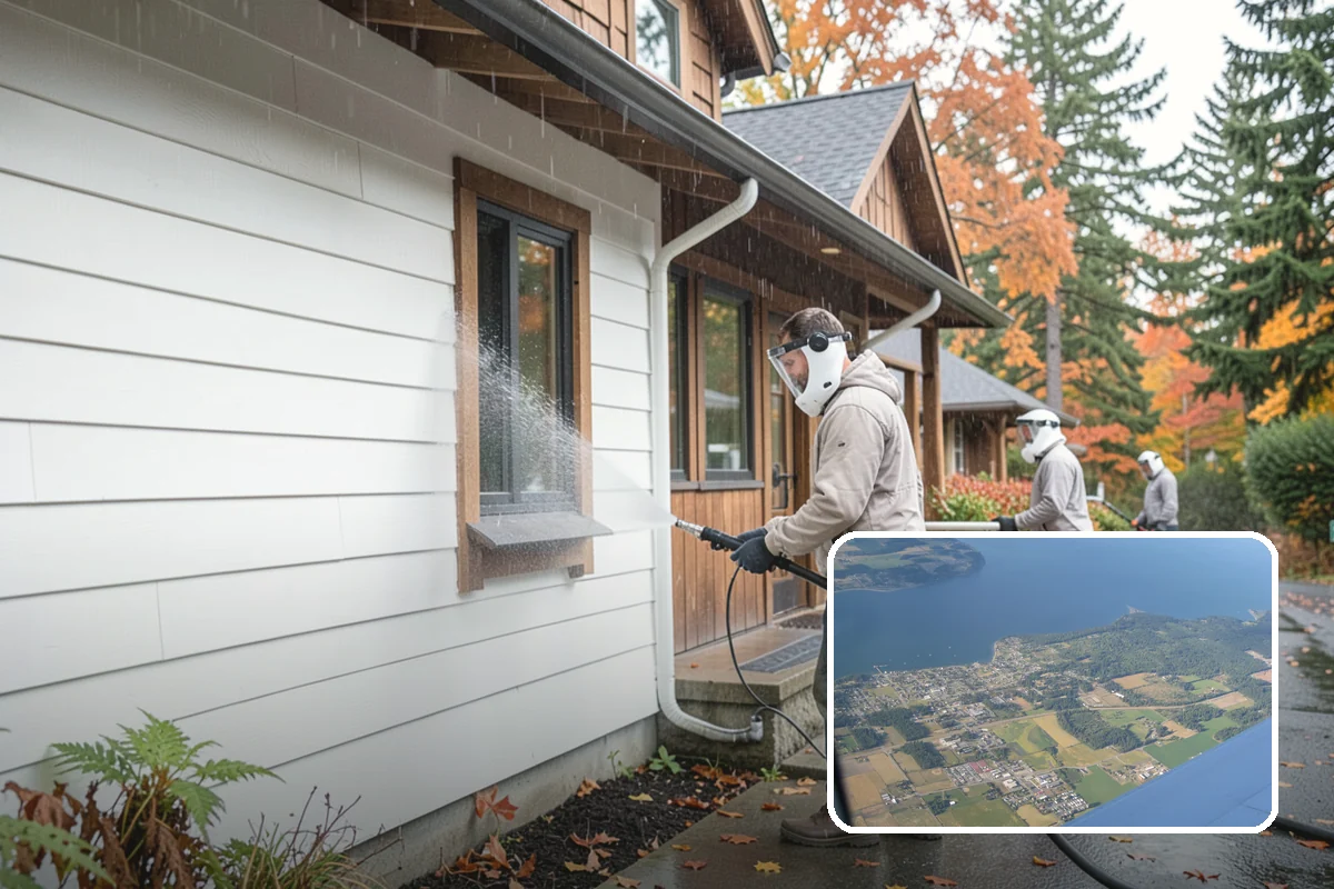 Backyard Pathway Cleaning in Coupeville, Island County, WA - Restores safe footing on shaded garden routes