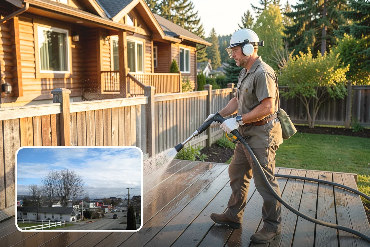 Backyard Pathway Cleaning in Langley, Island County, WA - Restores safe footing on shaded garden routes