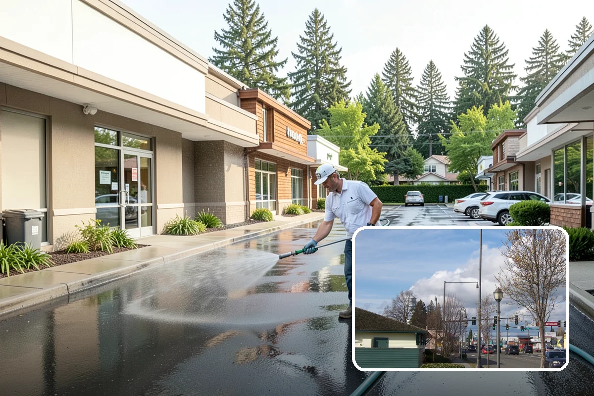 Backyard Pathway Cleaning in Marysville, Snohomish County, WA - Restores safe footing on shaded garden routes