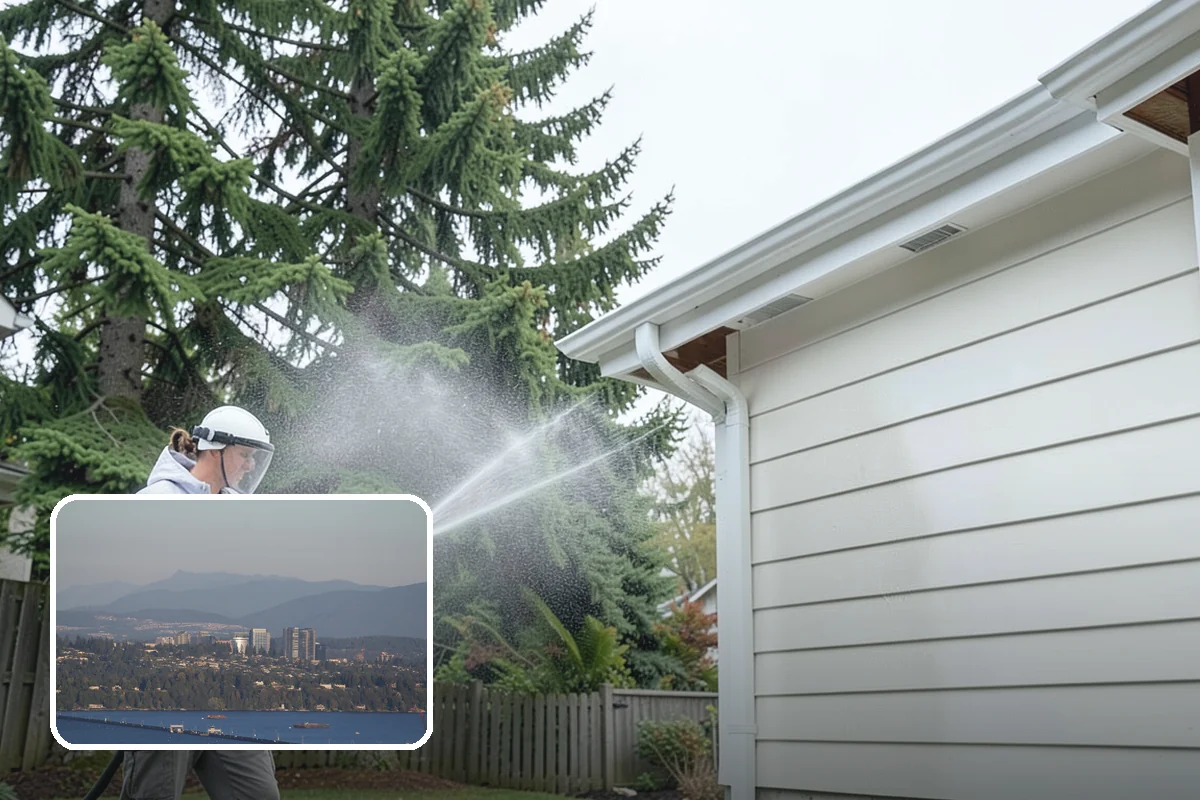 Backyard Pathway Cleaning in Medina, King County, WA - Restores safe footing on shaded garden routes