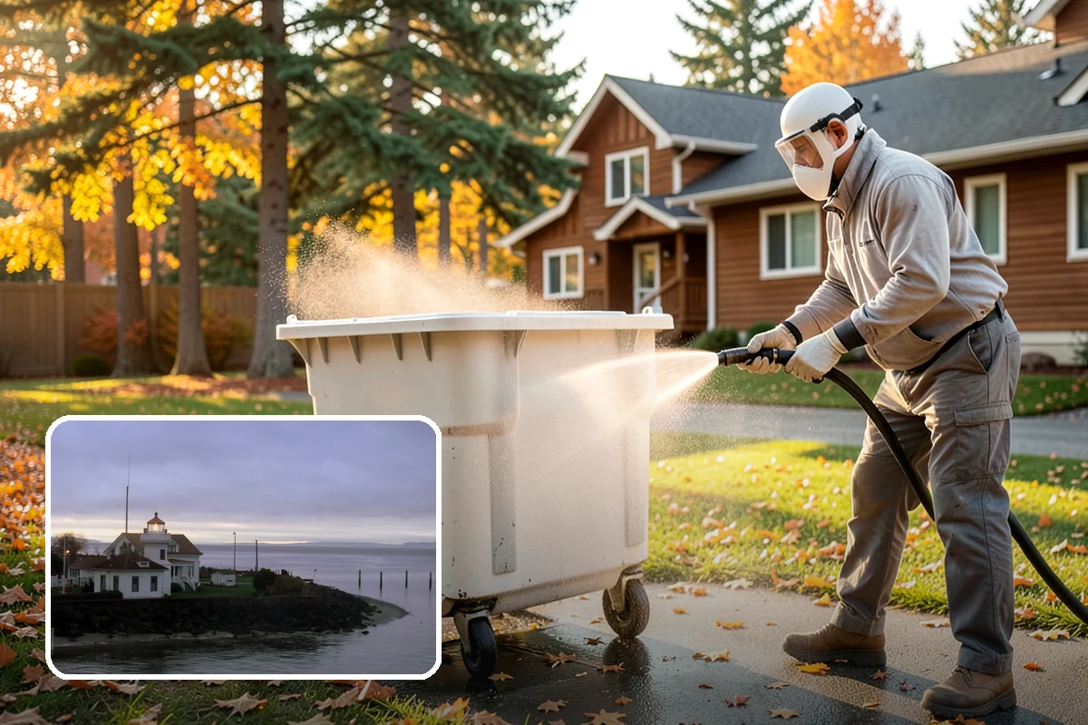 Backyard Pathway Cleaning in Mukilteo, Snohomish County, WA - Restores safe footing on shaded garden routes