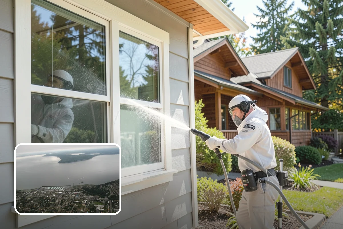 Balcony Cleaning in Des Moines, King County, WA - Removes slick moss and film from balcony flooring