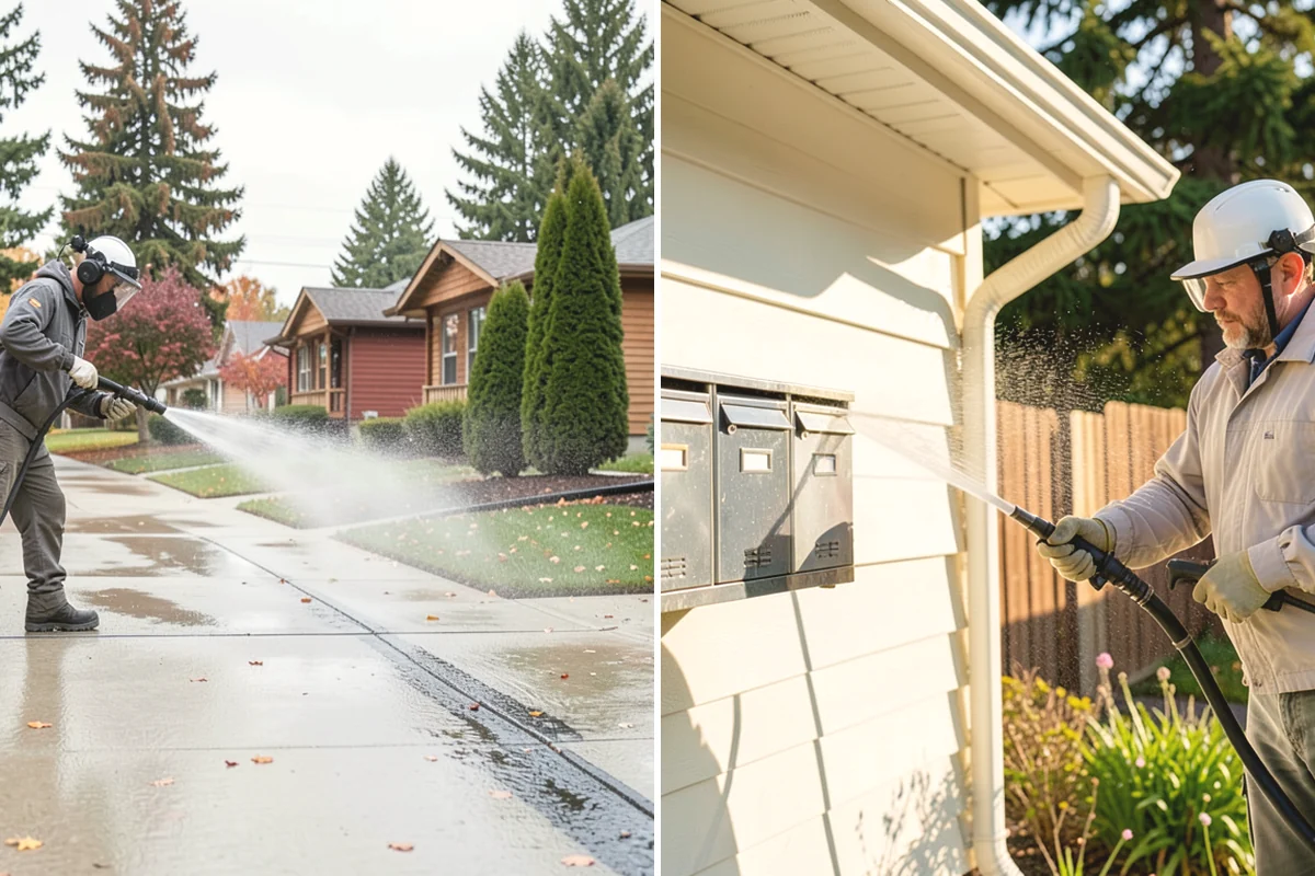 Balcony Cleaning in Mercer Island, King County, WA - Clear furniture and loose debris from the balcony